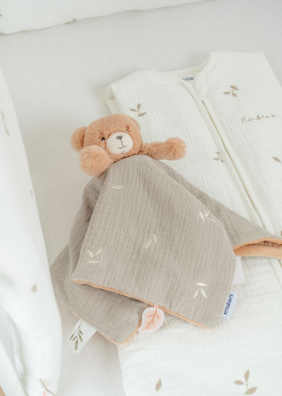  - lily lours - jour / nuit réversible marron 